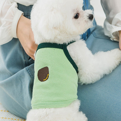 Green Avocado Pet Vest for Cats and Dogs