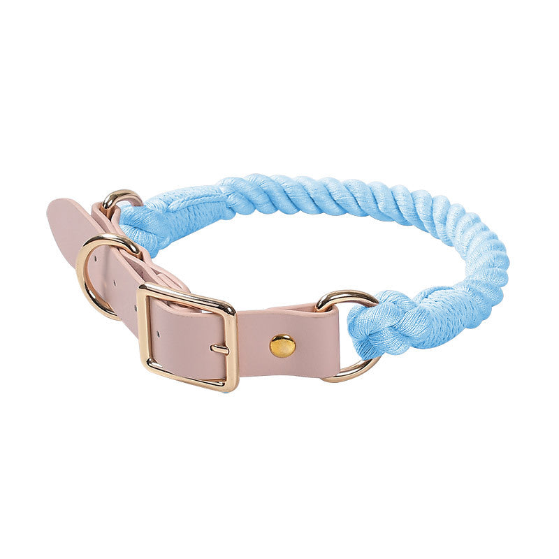 Handmade Cerulean Leash Set