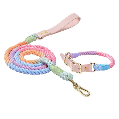 Handmade Macaron Leash Set