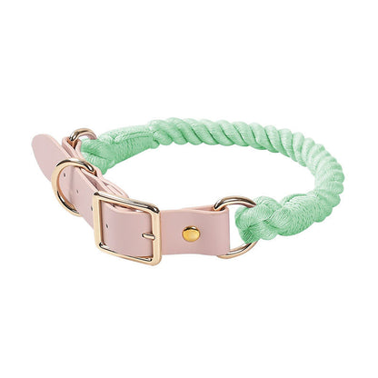 Handmade Mint Leash Set