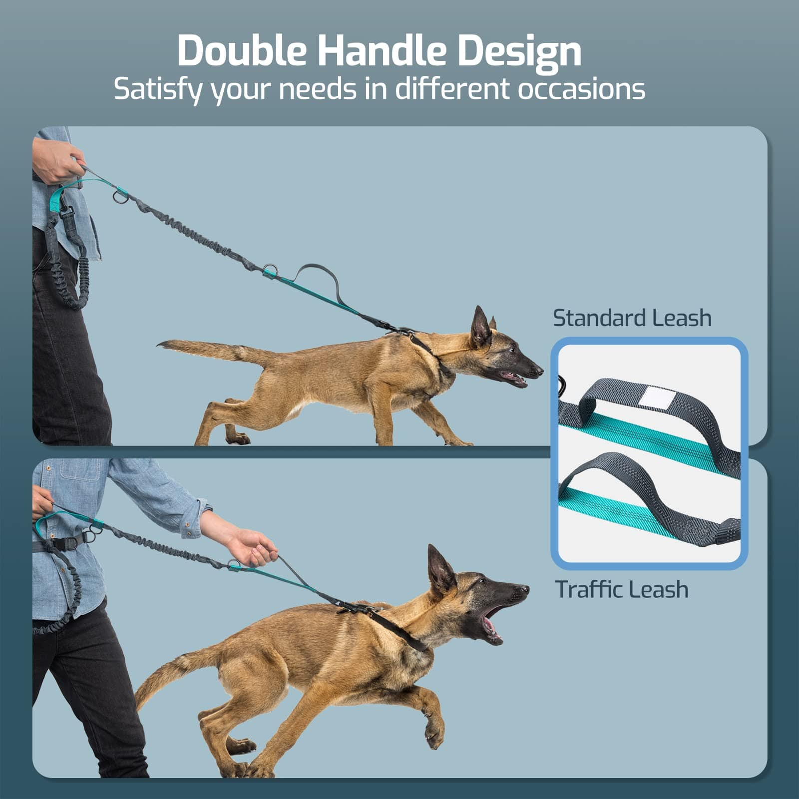 3-in-1 Hands-Free Leash