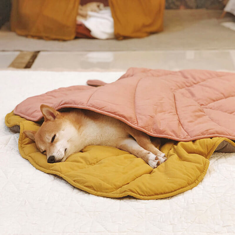 Leaf Shape Dog Blanket