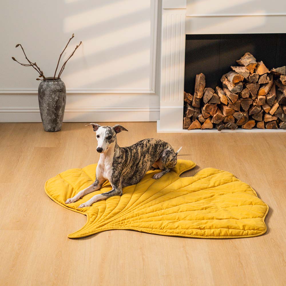 Leaf Shape Dog Blanket