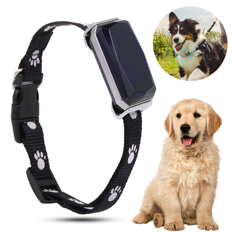 GPS Pet Tracker Collar - Real-Time Waterproof Cat and Dog Tracker with Smart LBS Tracking, Voice Monitoring, and Electronic Fence