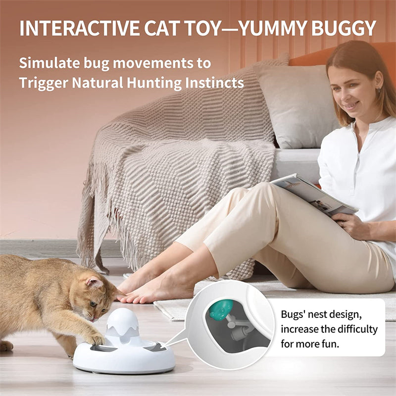 Cat Treat Dispenser Interactive Toy