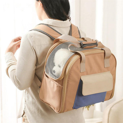 3-in-1 Expandable Pet Carrier Backpack